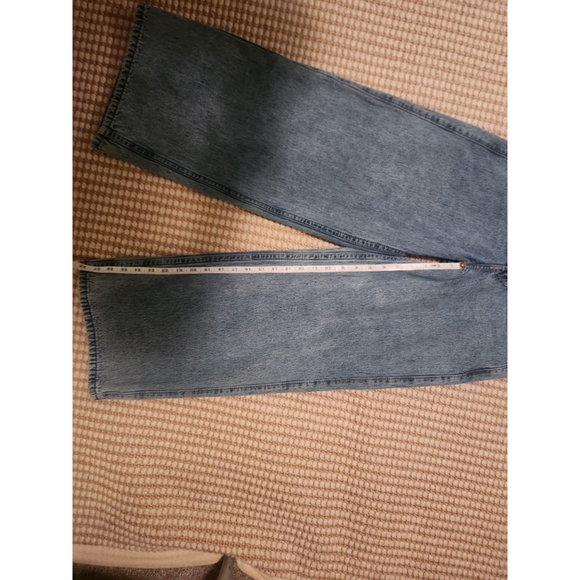 Women's Hollister Blue Low-Rise Super Baggy Jeans W23 Short - Picture 4 of 8